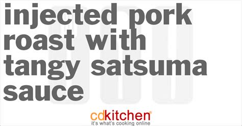 injected-pork-roast-with-tangy-satsuma-sauce image