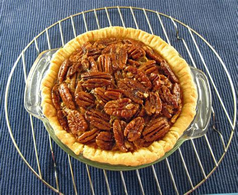 pecan-pie-for-two-in-honor-of-pi-day-in-the-kitchen image