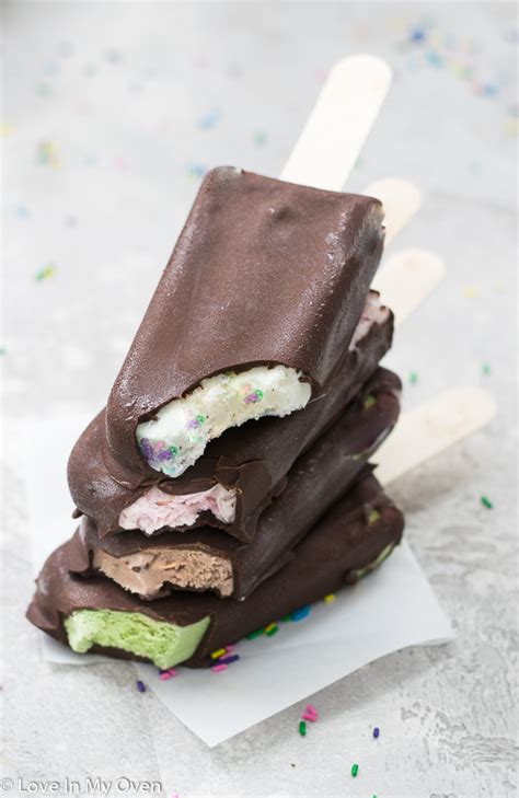 chocolate-dipped-ice-cream-bars-love-in-my-oven image