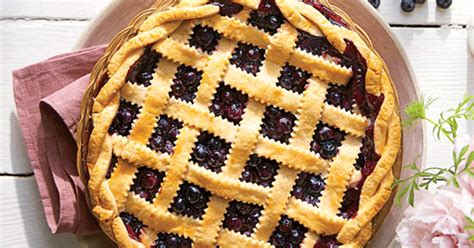 honey-balsamic-blueberry-pie-southern-living-plants image