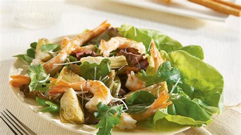 warm-shrimp-artichoke-and-parmesan-salad-dsm image