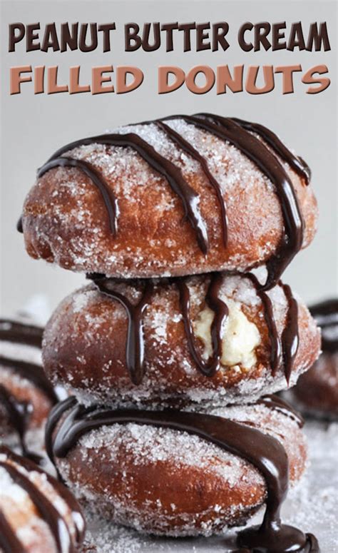 peanut-butter-cream-filled-donuts-complete image