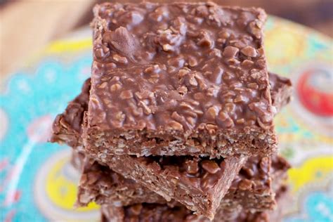 no-bake-chocolate-oatmeal-bars-recipe-food-fanatic image