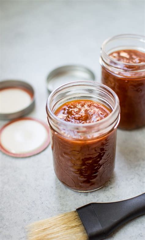 easy-homemade-apricot-bbq-sauce-salt-lavender image