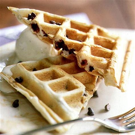 chocolate-chip-waffles-recipe-myrecipes image