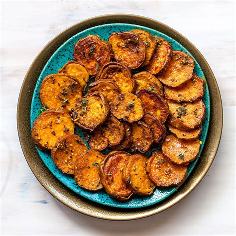 melting-sweet-potatoes-with-herbs-garlic image