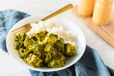 vegan-indian-palak-paneer-spinach-and-tofu image