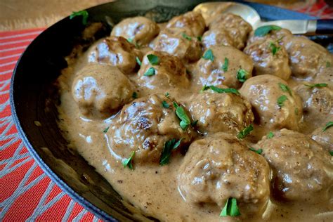 easy-swedish-meatballs-recipe-alton-brown image