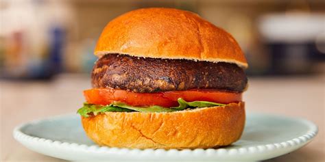 best-portobello-mushroom-burger-recipe-delish image