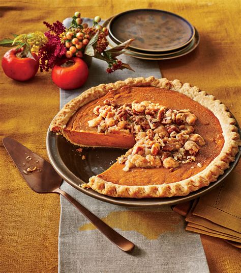 persimmon-pie-with-pecan-streusel-recipe-southern image
