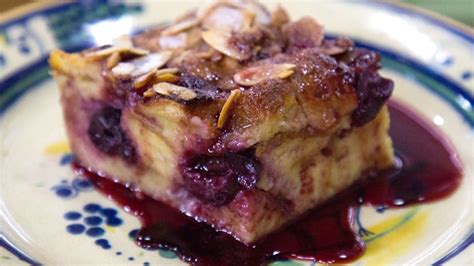 lidia-bastianichs-cherry-bread-pudding-recipe-today image