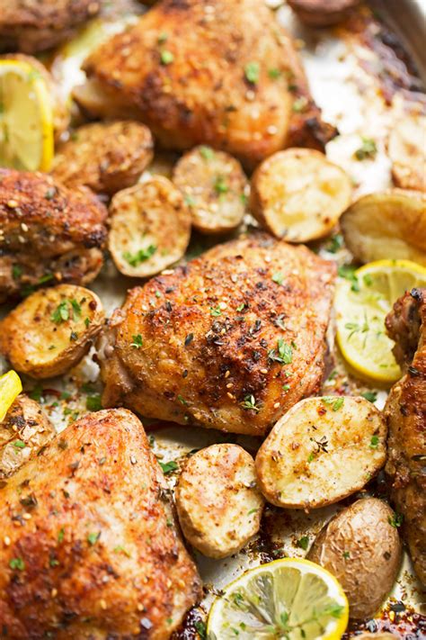 one-sheet-pan-roasted-zaatar-chicken-and-potatoes image