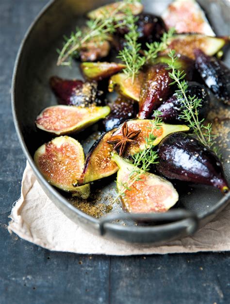 roasted-mission-figs-with-olive-oil-honey-and-thyme image
