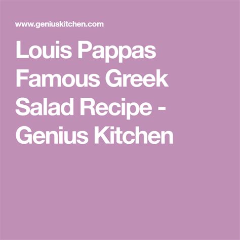 louis-pappas-famous-greek-salad-recipe-foodcom image