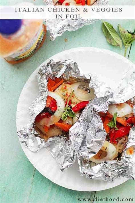 italian-chicken-and-vegetables-in-foil-recipe-chicken image