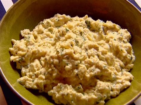 slow-cooked-scrambled-eggs-with-green-herbs-food image
