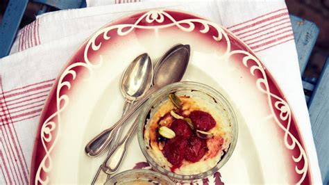 honey-broiled-strawberries-and-ricotta-recipe-bon image