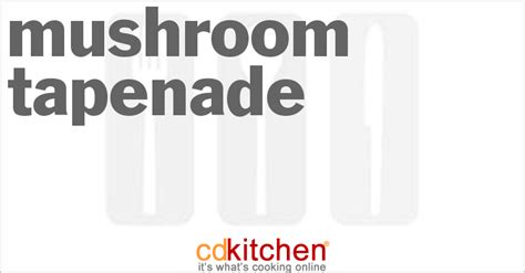 mushroom-tapenade-recipe-cdkitchencom image