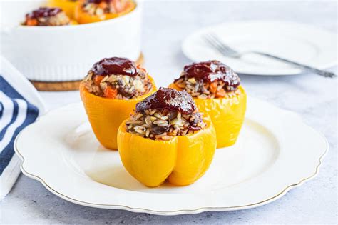 dads-stuffed-bell-peppers-recipe-simply image