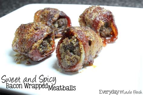 sweet-and-spicy-bacon-wrapped-meatballs-everyday image