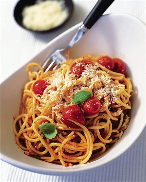 tomato-and-basil-spaghetti-recipe-delicious-magazine image