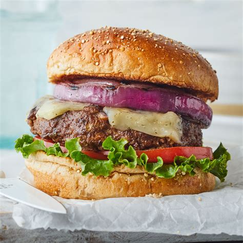 grilled-bison-mushroom-burgers-recipe-eatingwell image