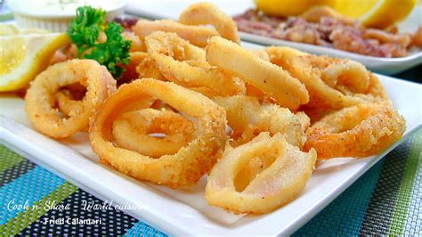 fried-calamari-with-lemon-mayonnaise-cook-n-share image