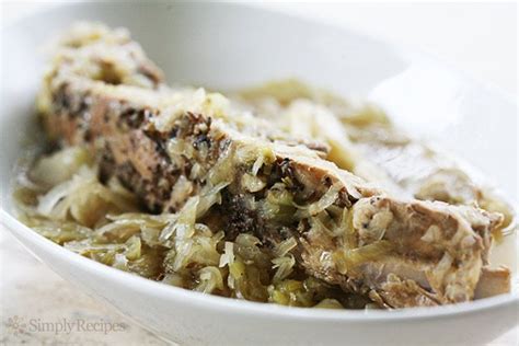 spare-ribs-cabbage-and-sauerkraut-recipe-simply image