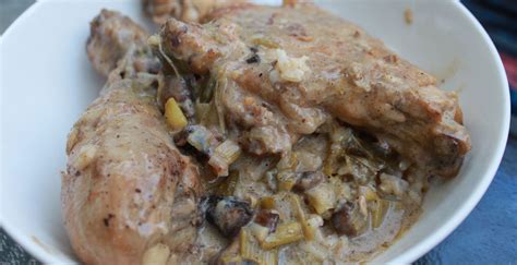 chicken-with-white-sauce-easy-fall-off-the-bone image