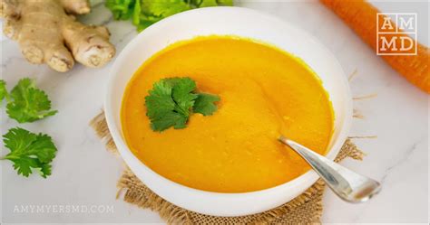 curried-cream-of-carrot-soup-amy-myers-md image