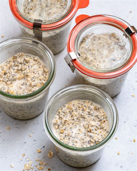 clean-eating-overnight-oats-4-ways-for-breakfast-meal image
