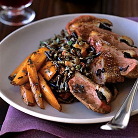 roast-magret-duck-breasts-with-shaved-black-truffles image