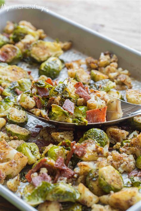 roasted-brussel-sprouts-with-bacon-and-cauliflower image