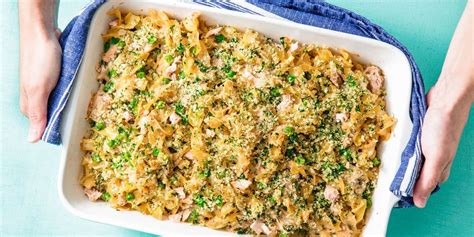 best-tuna-noodle-casserole-melt-recipe-delishcom image