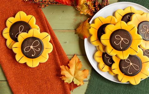 easy-sunflower-cookies-the-bearfoot-baker image