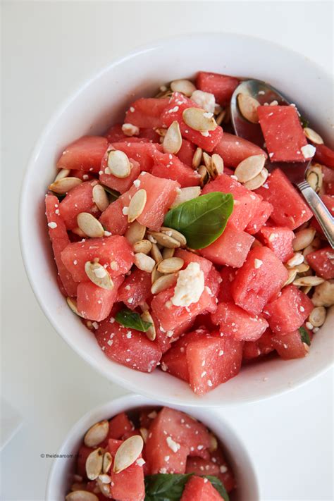 watermelon-basil-salad-recipe-the-idea-room image
