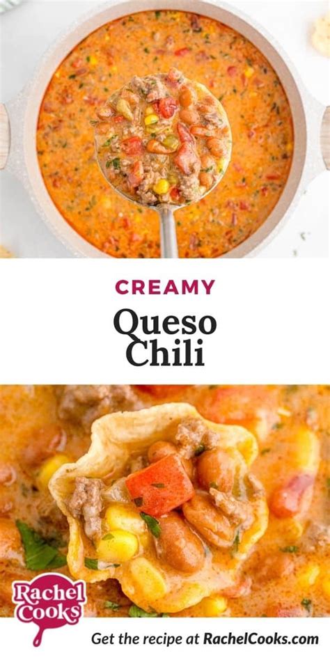 creamy-queso-chili-rachel-cooks image
