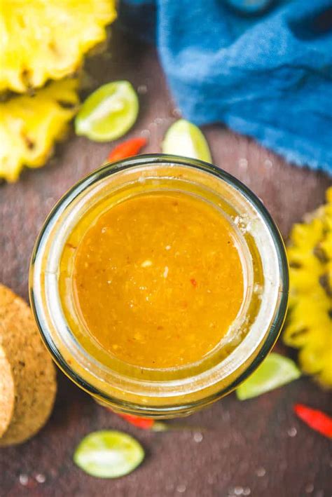 homemade-spicy-pineapple-sauce-recipe-video image