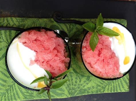 watermelon-granita-with-sweet-lemon-cream-jewish image