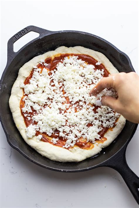 crispy-cast-iron-skillet-pizza-a-simple-palate image