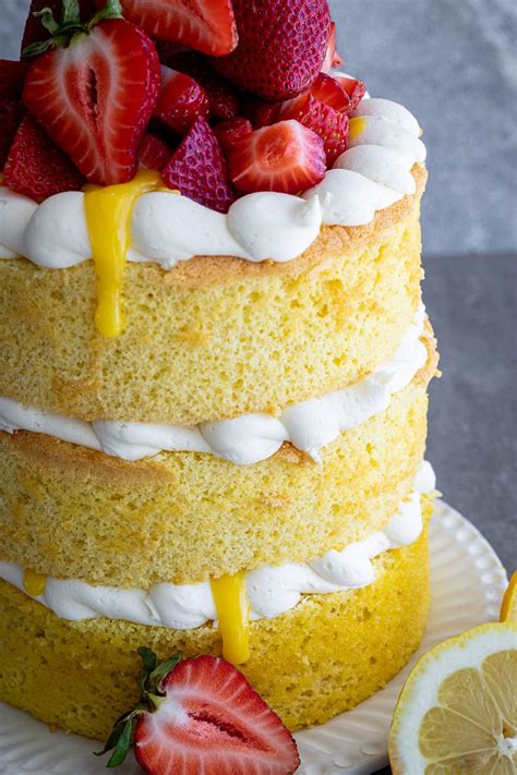 lemon-chiffon-layer-cake-light-fluffy-chiffon-cake image