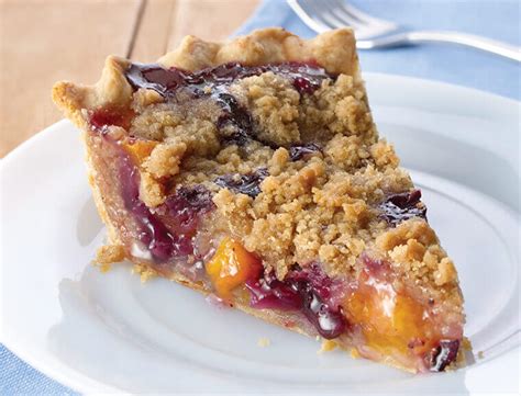 peach-blueberry-streusel-pie-recipe-land-olakes image