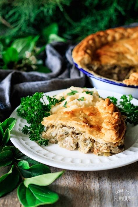 chicken-and-leek-pie-recipe-savor-the-flavour image