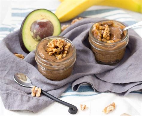 avocado-chocolate-pudding-with-candied-walnuts image