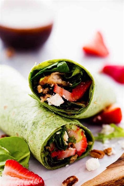 strawberry-balsamic-chicken-salad-wrap-the-recipe-critic image