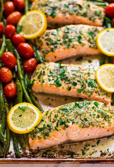 garlic-salmon-with-butter-and-lemon image