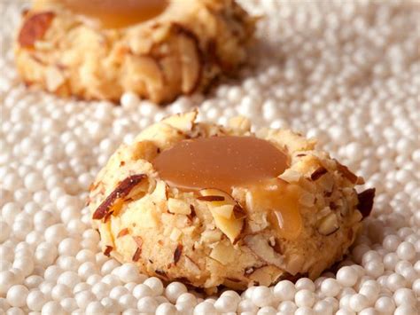 salted-caramel-almond-thumbprint-cookies-cooking image