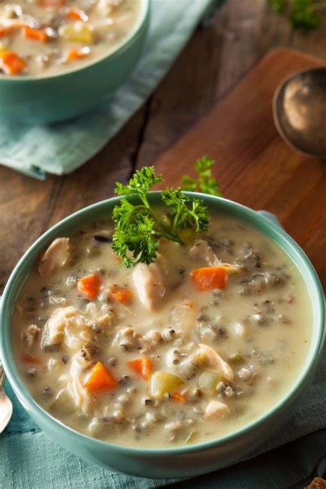 best-creamy-chicken-rice-soup image