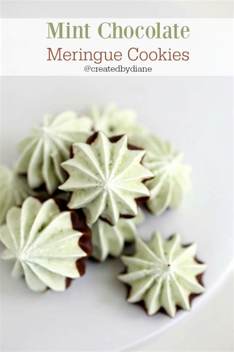 mint-chocolate-chip-meringue-cookie-created-by-diane image