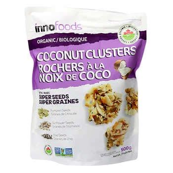 inno-foods-organic-coconut-clusters-500-g-costco image